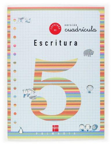 Cuaderno 5 de escritura, Cuadrícula. 2 Primaria