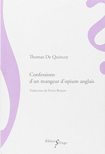 Confessions d'un mangeur d'opium anglais