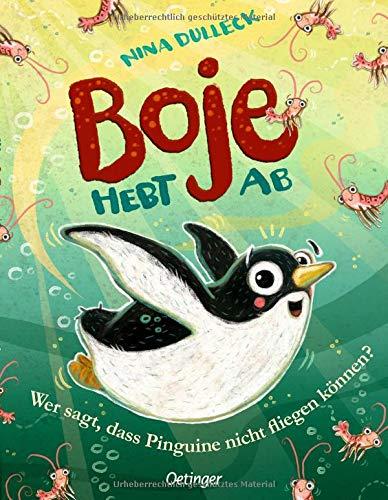 Boje hebt ab: Wer sagt, dass Pinguine nicht fliegen können?