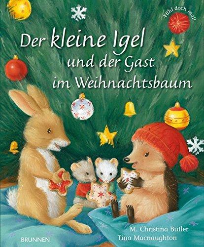 Der kleine Igel und der Gast im Weihnachtsbaum