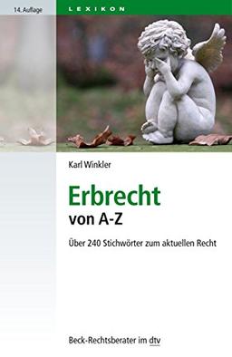 Erbrecht von A - Z: Über 240 Stichwörter zum aktuellen Recht (dtv Beck Rechtsberater)