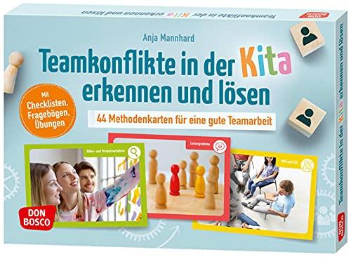 Teamkonflikte in der Kita erkennen und lösen: 44 Methodenkarten für eine gute Teamarbeit. Mit Checklisten, Fragebögen, Übungen. Konfliktmanagement für ... Teamentwicklung & Qualitätsmanagement)