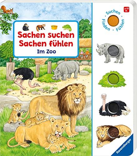 Sachen suchen, Sachen fühlen: Im Zoo: Suchen, finden, fühlen