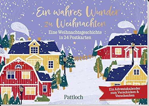 Ein wahres Wunder zu Weihnachten: Eine Weihnachtsgeschichte in 24 Postkarten für Erwachsene