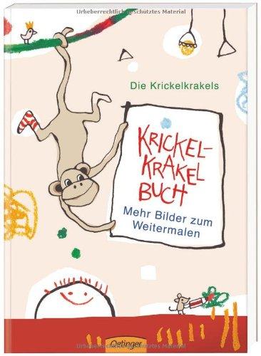 Krickel-Krakel-Buch.  Mehr Bilder zum Weitermalen