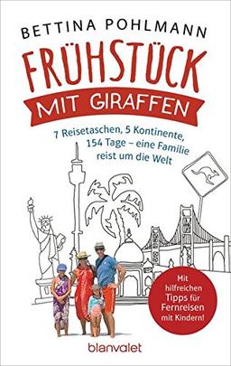 Frühstück mit Giraffen: 7 Reisetaschen, 5 Kontinente, 154 Tage – eine Familie reist um die Welt