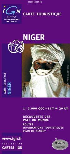 Niger 1 : 2 000 000: Carte touristique. Découverte des pays du monde. Routes. Informations touristiques. Plan de Niamey (Pays et Villes de France)