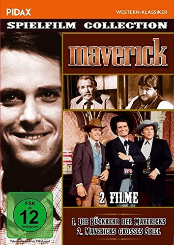 Maverick - Spielfilm Collection / Zwei Fortsetzungen der bekannten TV-Serie mit James Garner in Spielfilmlänge (Pidax Western-Klassiker)