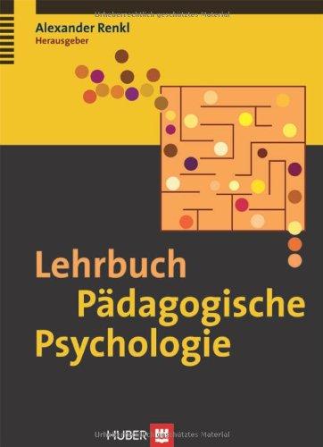 Lehrbuch Pädagogische Psychologie