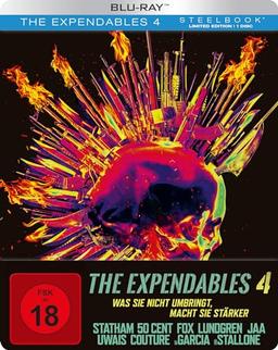 The Expendables 4 - Steelbook - Limited Edition [Blu-ray]