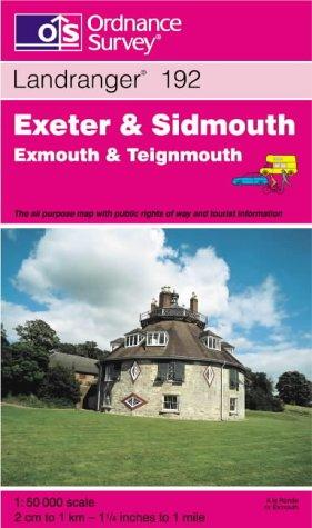 Exeter and Sidmouth, Exmouth and Teignmouth (Landranger Maps)