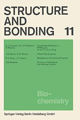 Biochemistry (Structure and Bonding, 11, Band 11)