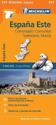 Comunidad Valenciana, Murcia - Michelin Regional Map 577 (Michelin Regional Maps)