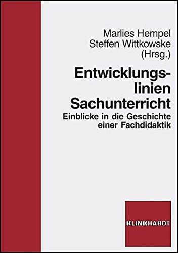 Entwicklungslinien Sachunterricht