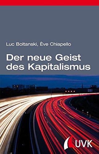 Der neue Geist des Kapitalismus (édition discours)