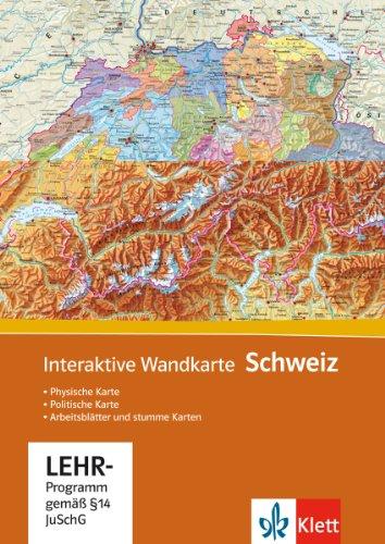 Interaktive Wandkarte Schweiz