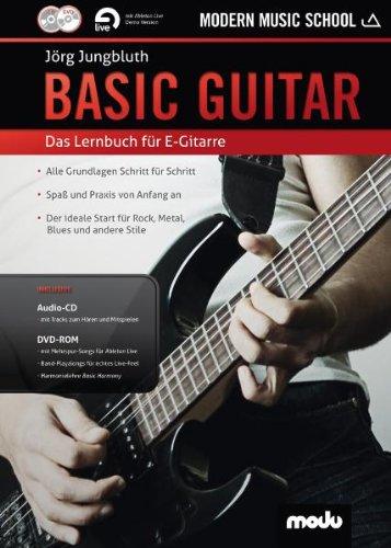 Basic Guitar: Das neue Lernbuch für E-Gitarre. Gitarre. Lehrbuch mt CD + DVD.