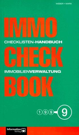 Immo Check Book 99. Checklisten-Handbuch. Immobilienverwaltung