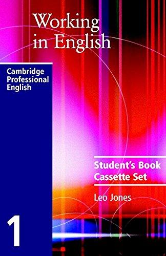 Working in English Audio Cassette Set (2 Cassettes) (Cambridge Professional English)