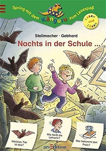 Nachts in der Schule... (Känguru - Bildergeschichten zum Lesenlernen / Ab 6 Jahren)