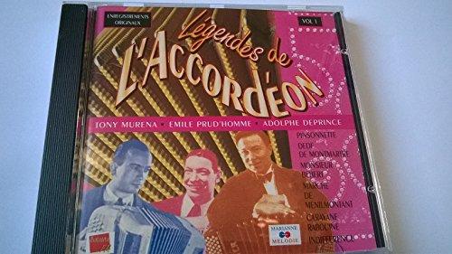 LEGENDES DE L'ACCORDEON VOL 1