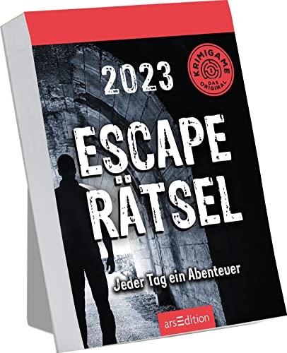 Abreißkalender Escape Rätsel 2023: Jeder Tag ein Abenteuer | Tagesabreißkalender zum Aufstellen oder Aufhängen