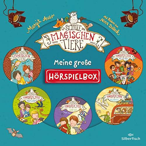 Die Schule der magischen Tiere - Hörspiele: Meine große Hörspielbox: »Die Schule der magischen Tiere - Das Hörspiel«, »Voller Löcher! Das Hörspiel«, ... »Top oder flop! Das Hörspiel«: 5 CDs