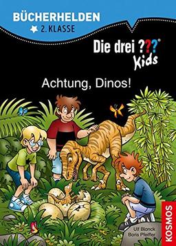 Die drei ??? Kids, Bücherhelden, Achtung, Dinos!