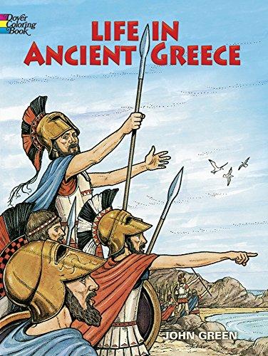 Life in Ancient Greece (Dover History Coloring Book)