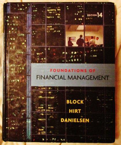 Foundations of Financial Management