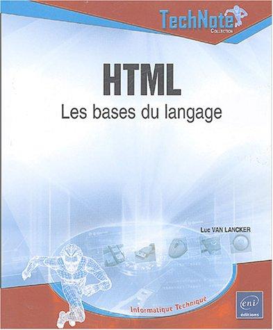 HTML : les bases du langage