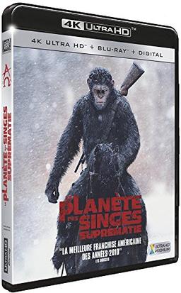 La planète des singes 3 : suprématie 4k ultra hd [Blu-ray] [FR Import]