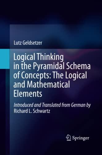 Logical Thinking in the Pyramidal Schema of Concepts: The Logical and Mathematical Elements