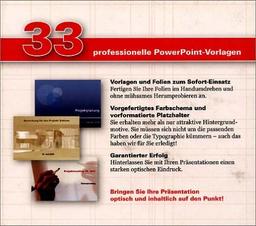 33 professionelle PowerPoint-Vorlagen. CD-ROM