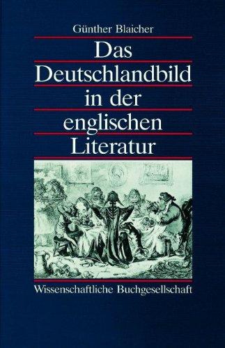 Das Deutschlandbild in der englischen Literatur