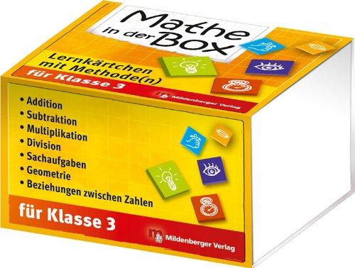 Mathe in der Box: Lernkärtchen mit Methode(n) Klasse 3