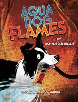 Aqua Dog Flames