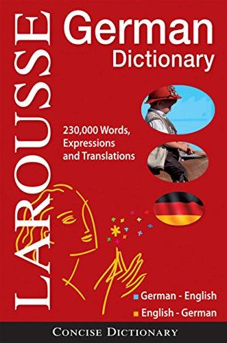 Larousse Concise German-English/English-German Dictionary (Larousse Concise Dictionary)