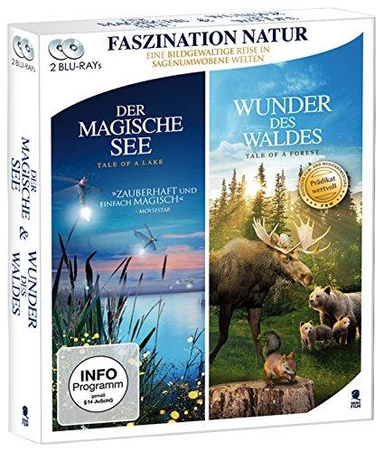 Faszination Natur: Wunder des Waldes & Der magische See (2 Disc-Set) (Vorab exklusiv bei Amazon) [Blu-ray]