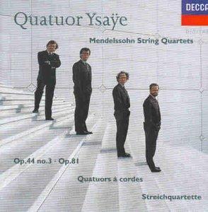 Streichquartette String Quartets Op.44 no.3 / Op. 81