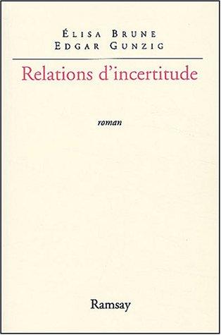 Relations d'incertitude