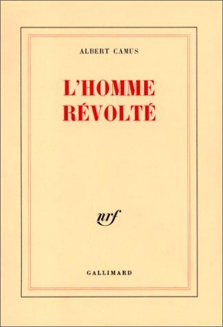 L'homme révolté