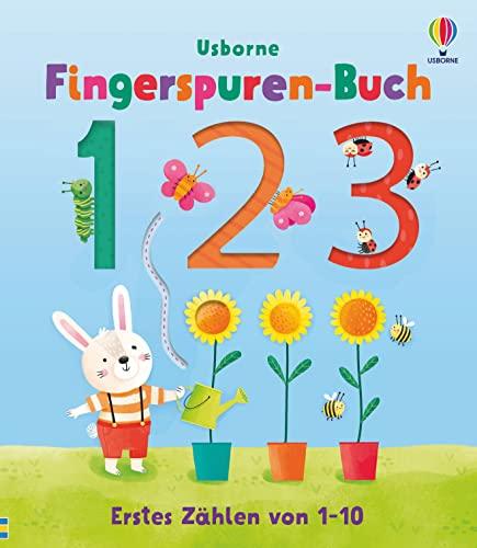 Fingerspuren-Buch: 1, 2, 3: Erstes Zählen von 1-10