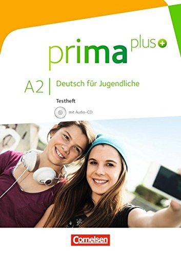 prima plus: A2: zu Band 1 und 2 - Testheft mit Audio-CD