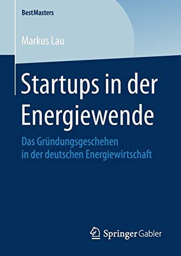 Startups in der Energiewende: Das Gründungsgeschehen in der deutschen Energiewirtschaft (BestMasters)