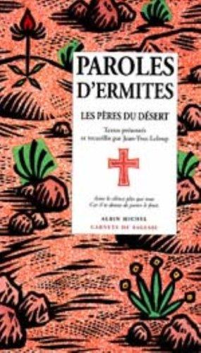 Paroles d'ermites