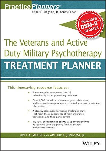 The Veterans and Active Duty Military Psychotherapy Treatment Planner, with Dsm-5 Updates (PracticePlanners)