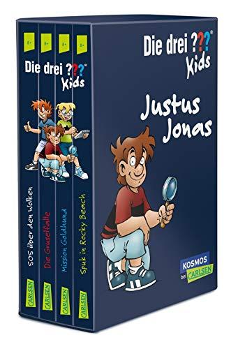 Die drei ??? Kids: 4 Bände im Schuber (SOS über den Wolken, Spuk in Rocky Beach, Die Gruselfalle, Mission Goldhund)