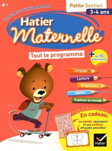 Tout le programme : petite section, 3-4 ans