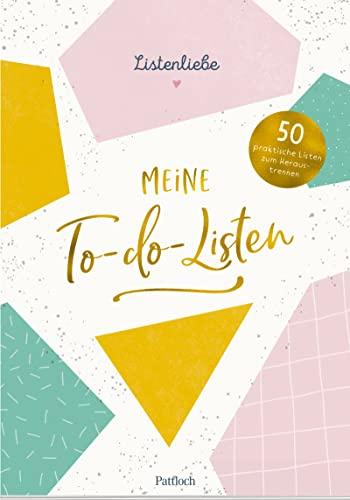 Listenliebe: Meine To-do-Listen: 50 praktische To-do-Listen DIN A5